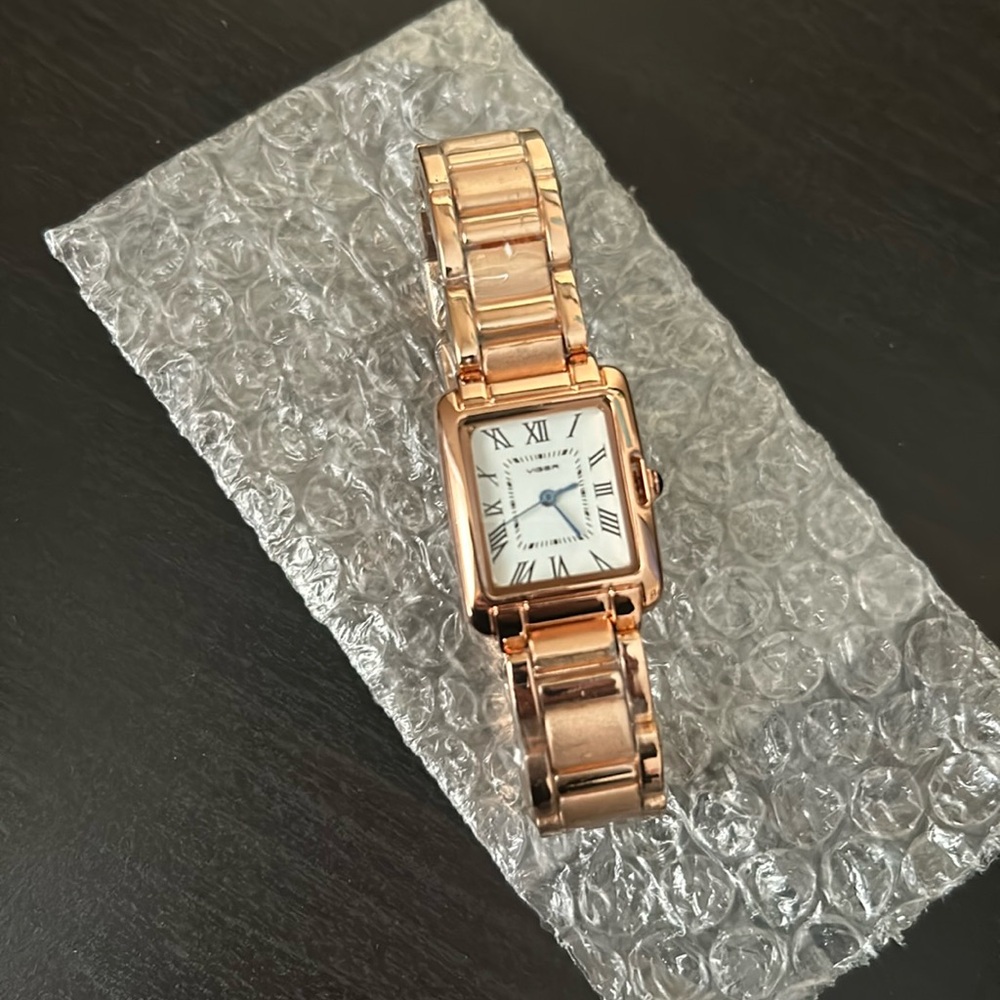 Rose Gold Watch